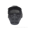 9-0051 tactical High strength steel wire round safty black mask